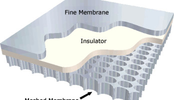 Nouvelle membrane composite souple pour haut-parleurs électrostatiques sans cadre