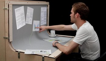 Bureau écran tactile clavier tout en un