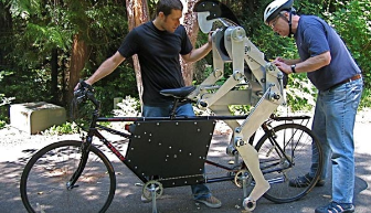 Joules, un robot qui pédale à votre place 