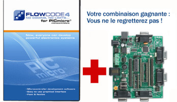 Multi-programmateur PIC offert avec le logiciel de programmati