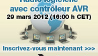 Webinaire : radio logicielle avec AVR