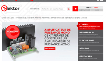 L’e-choppe d’Elektor change de peau : que des bonnes nouvelles !