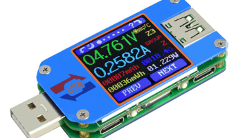 Banc d'essai : testeur USB UM25C avec écran couleur LCD +  Bluetooth