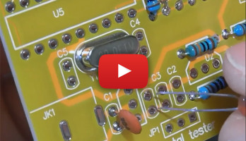 Fréquencemètre et testeur de quartz 1 Hz - 50 MHz en kit