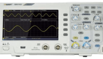 Nous avons testé pour vous l'oscilloscope Owon SDS1102