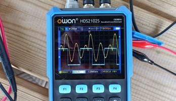 Banc d’essai : Owon HDS2102S oscilloscope portable à 2 canaux 100 MHz, multimètre et générateur de signaux