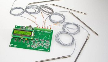 Contrôleur de températures et enregistreur de données 6 voies