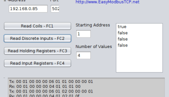 Modbus sans fil (partie 2) - Logiciel de la carte Modbus TCP sans fil