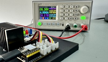 Charge numérique pour courants élevés basée sur ESP32