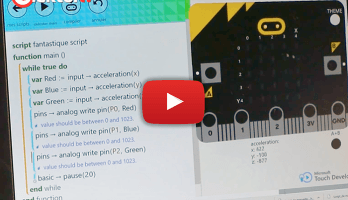 micro:bit & MicroPython, les doigts dans le nez