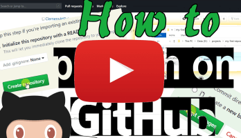 GitHub pour les ±nuls (suite) : déposer des fichiers