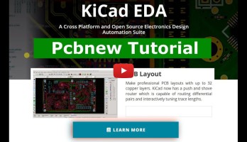 Concevoir une platine avec KiCad ? Comment faire ?