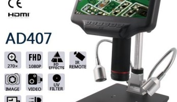 Banc d'essai : microscope USB Andonstar AD407