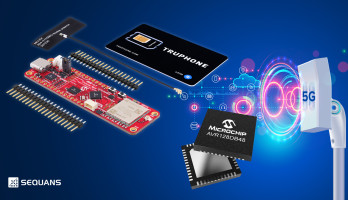 La nouvelle carte de développement pour microcontrôleurs 8 bits se connecte aux réseaux 5G LTE-M NB-IoT 