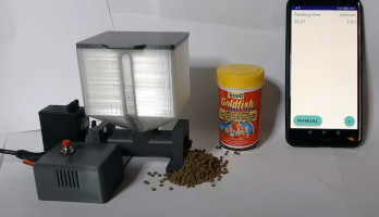 Mangeoire à poissons à base de Raspberry Pi Pico W