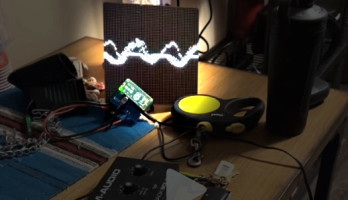 Ohsillyscope avec Raspberry Pi pour des jeux de lumière amusants