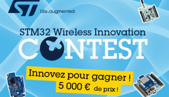 Participez au concours "STM32 Wireless Innovation Design Contest"