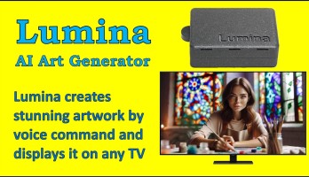 Lumina : un générateur d'art basé sur un Raspberry Pi et l’IA