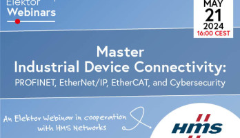 Maîtrisez la connectivité des équipements industriels : PROFINET, EtherNet/IP, EtherCAT et cybersécurité (Webinaire)