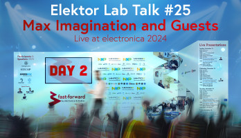 Lab Talk #25 : Max Imagination discute des projets, d'electronica 24 et plus !