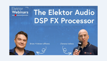 Webinaire Elektor : Un processeur d’effets audio à DSP et ESP32