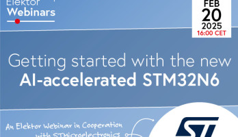 Webinaire : Démarrer avec le nouveau STM32N6 accéléré par l’IA