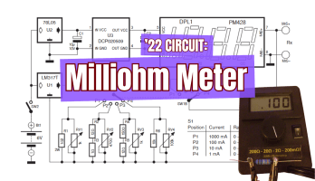 Circuit : milliohmmètre à réaliser soi-même
