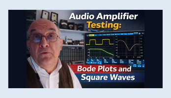 Test des amplificateurs audio à l’oscilloscope : Roberto Armani sur les signaux carrés et les diagrammes de Bode