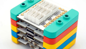 Pile de modules à assemblage/désassemblage instantané