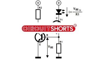 Circuit Court : source de courant à deux transistors