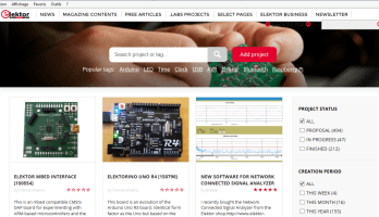Tout chaud tout beau, le nouveau site Elektor.Labs.