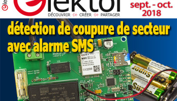 Le nouveau numéro d'Elektor (sept.-oct. 2018) en kiosque !