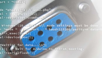 affichage de données série sur une page web – avec des scripts PHP ou Python