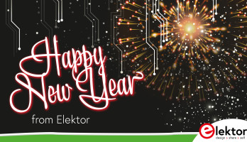 Bonne année de la part d'Elektor !