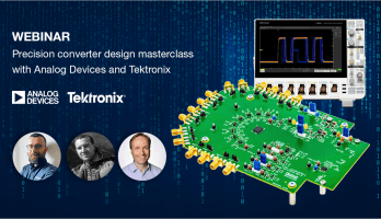 La communauté element14, Analog Devices et Tektronix organisent un webinaire sur les convertisseurs de données de précision