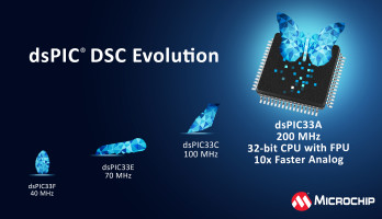Microchip Technology lance la famille dsPIC33A pour des systèmes embarqués plus performants
