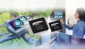 Microcontrôleurs 64 MHz RX261 et RX260 écoénergétiques, tactiles avancés et sécurisés