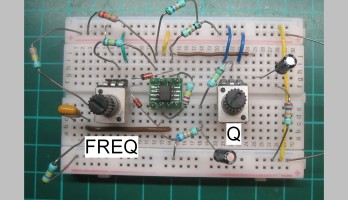 Construire un VCF 9 octaves avec un seul amplificateur opérationnel