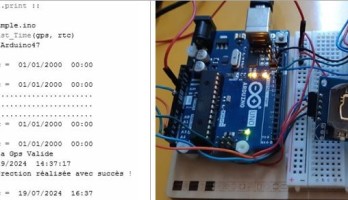 Horloge temps réel améliorée par GPS