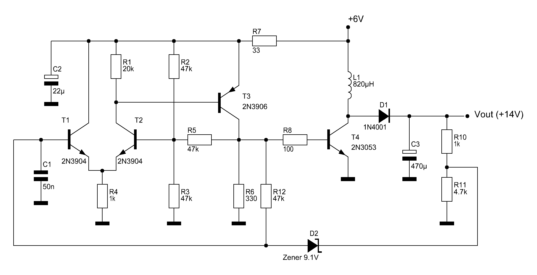 Alimentatore switching da 2 Watt