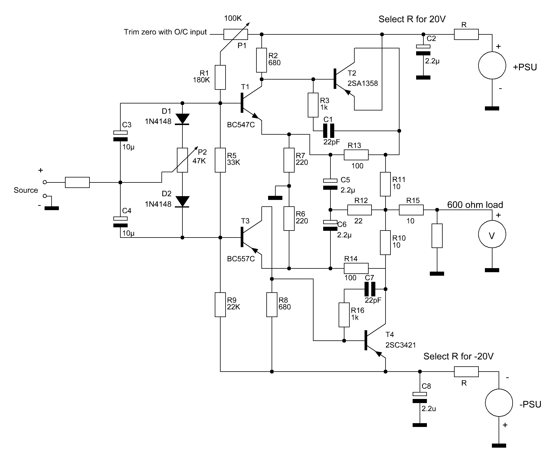 Preamplificatore Buffer