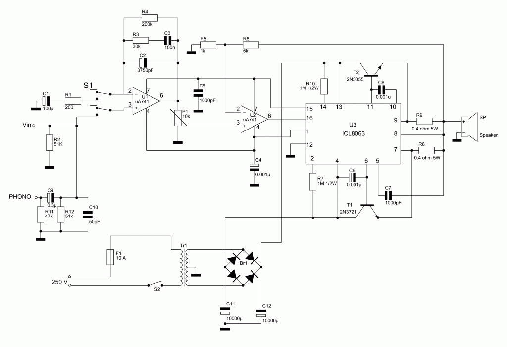 Amplificatore 50 Watt