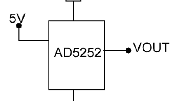 AD5252 - Potenziometro digitale regolabile