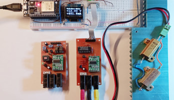 Monitor Isolato per Tensione e Corrente con HX711
