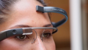 Google Glass bedienen met hersengolven