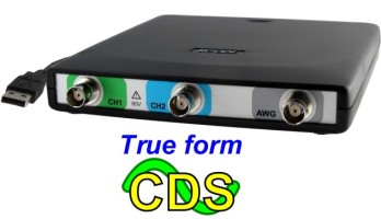 Snelle USB-scoop met "true form CDS generator"
