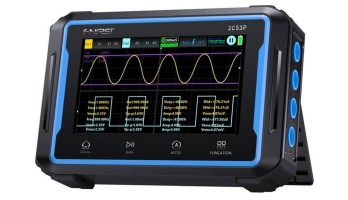 Fnirsi 2C53P 50 MHz tweekanaals oscilloscoop (review)