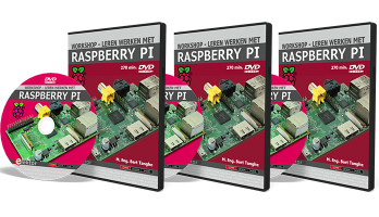 Nieuwe DVD: Leren werken met Raspberry Pi