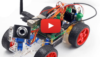 Smart Video Car Kit voor Raspberry Pi