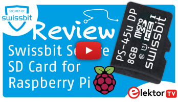 Beveiligde SD kaart van Swissbit voor Raspberry Pi
